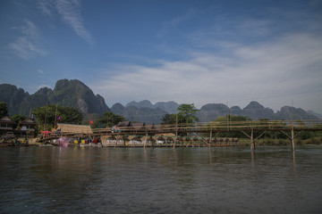 Obraz premium Vang Vieng, Laos