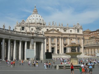 Naklejka premium Roma - Basilica di San Pietro