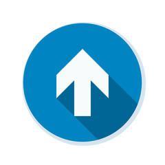 Ahead Up Arrow sign illustration