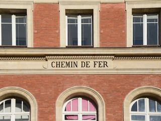 Obraz premium Sigle chemin de fer