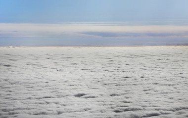 Fototapeta na wymiar View of clouds in Greece