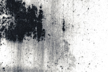 Monochrome abstract grunge wall background.