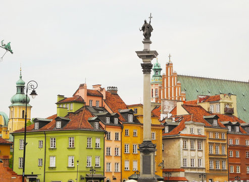 Castle Square in Warsaw.
