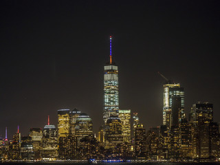 Fototapeta na wymiar New York City lower Manhattan