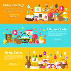 Easter Holiday Web Banners
