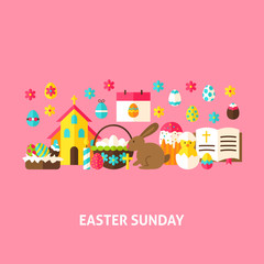 Easter Sunday Greeting Card