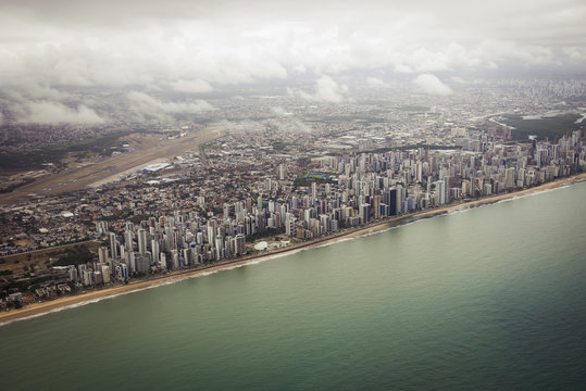 Views Of Boa Viagem Beach;Recife Pernambuco Brazil