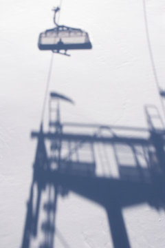 Chairlift at Lech Ski Resort; Austria