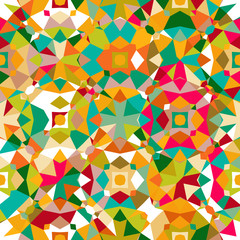 Fototapeta na wymiar Colorful geometric pattern