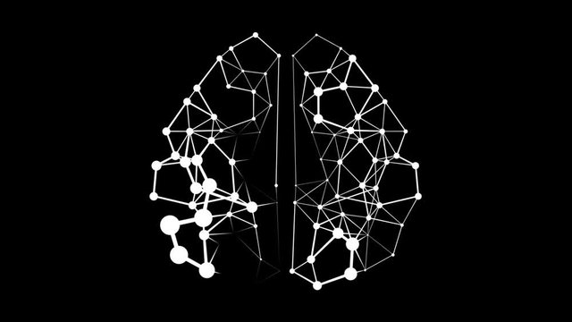 neuronal brain animation