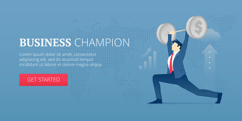 Business champion web banner