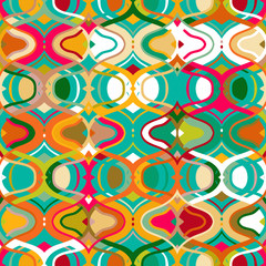 Vector seamless ethnic pattern