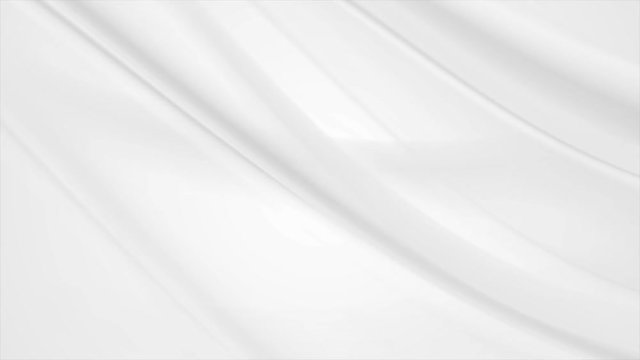 Flowing abstract milk white waves graphic motion design. Video animation grey clip Ultra HD 4K 3840x2160