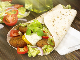 Falafel Wrap