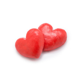 Obraz premium heart shape love isolated on white
