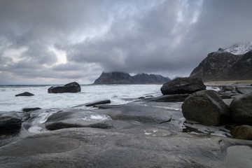 Fototapeta na wymiar Küste in Norwegen