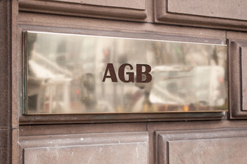 Obraz premium Schild 205 - AGB