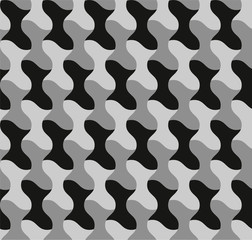 Modern vector illustration of repeating geometric ornament.