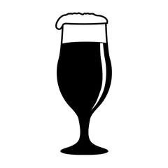 Isolated beer icon