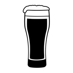 Isolated beer icon