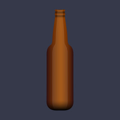Isolated beer icon