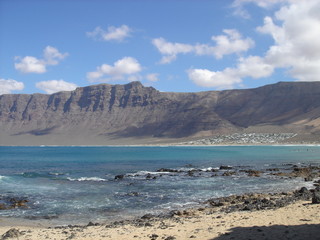 Landscape in Lanzarote, Canary islands