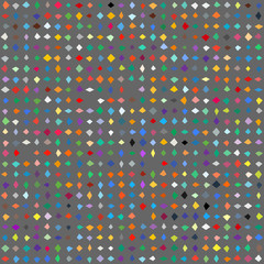 Small ditsy pattern with diamond shapes