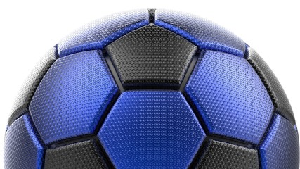 Soccer ball. 3D illustration. 3D CG. High resolution.
