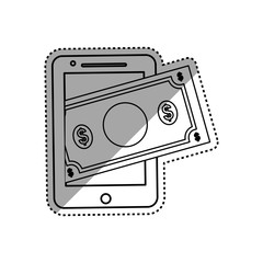 Online payment system icon vector illustration graphic design
