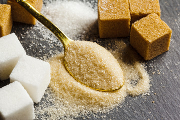 background of sugar cubes