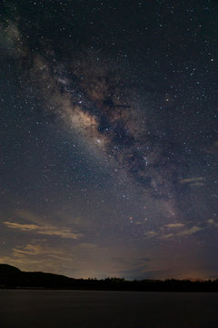 Landscape of The Milky Way Star beautiful sky