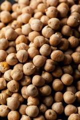 Macro shot of soybeans