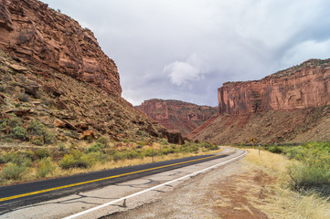  The  Upper Colorado River Scenic Byway (State Route 128),Utah,USA