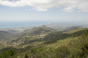 Natural park of the desert of the palms in Castellon