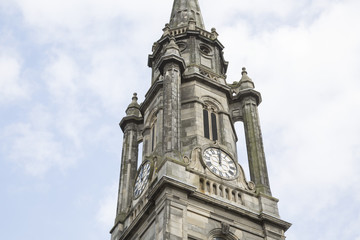 Fototapeta na wymiar Tron Kirk Church, Royal Mile; Edinburgh