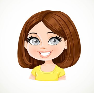 Short Hair Cartoon Images – Browse 15,123 Stock Photos, Vectors, and Video  | Adobe Stock
