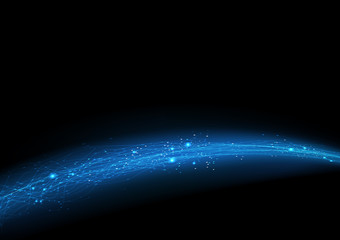 vector background abstract technology communication data Science