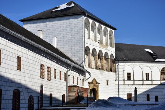castle Kolstejn,village Branna,Czech republick