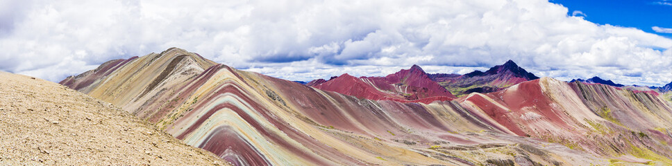 The Rainbow mountains of Peru