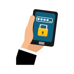 Security system technology icon vector illustration graphic design