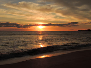 Fototapeta na wymiar Sunset Beach 004