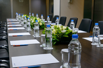 Meeting room in the office center