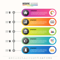 Timeline Infographics Design Template