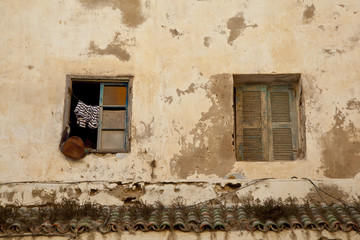Hauswand in Marrokko