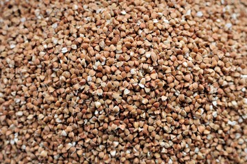 Groats of buckwheat