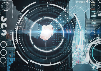 Naklejka premium Business technologies concept