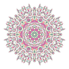 Mandala. Ethnicity round ornament. Ethnic style. Elements for invitation card. Oriental circular pattern, lace background. Cards,brochures,covers. Arabic, Islamic,asian, indian native african motifs.