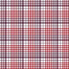 Seamless check fabric texture tablecloth pattern