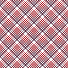 Seamless check fabric texture tablecloth pattern