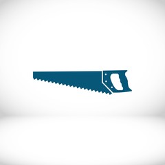 hacksaw icon stock vector illustration flat design